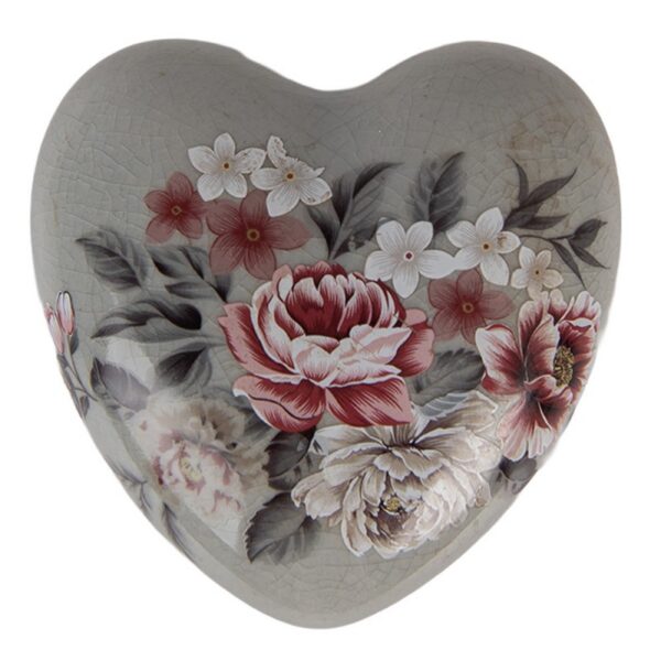 Decoratie Hart Bloemen mini