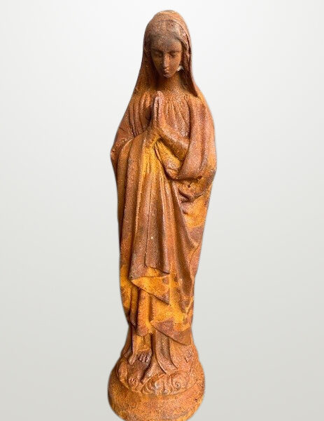 gietIJzeren beeld: Maria