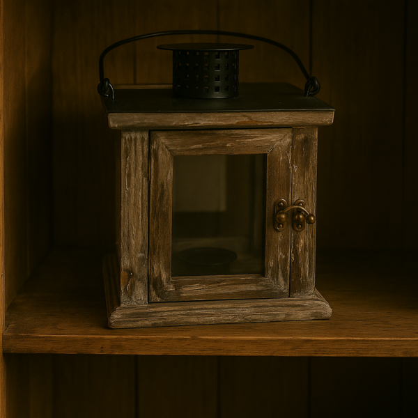 Houten lantaarn