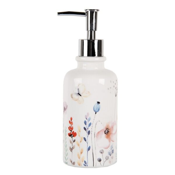 Zeepdispenser 350 ml Wit Keramiek