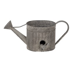 Clayre & Eef decoratie gieter 39x18x16 cm grijs metaal