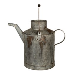 Clayre & Eef decoratie gieter 48x29x52 cm grijs metaal