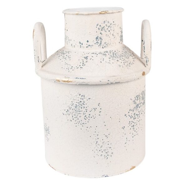 Clayre & Eef Decoratie Melkbus ø 18×22 cm Beige IJzer Melkkan