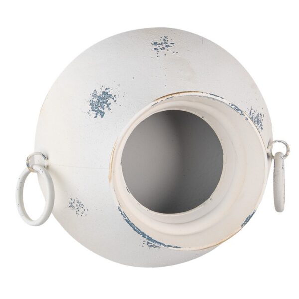 Clayre & Eef Planthouder 31x13x28 cm Beige IJzer plantenpot