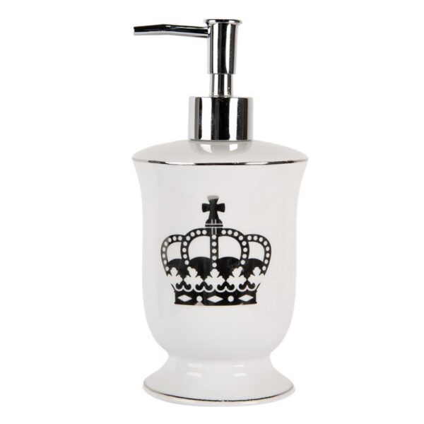 Zeepdispenser 350 ml Wit Keramiek Zeeppompje