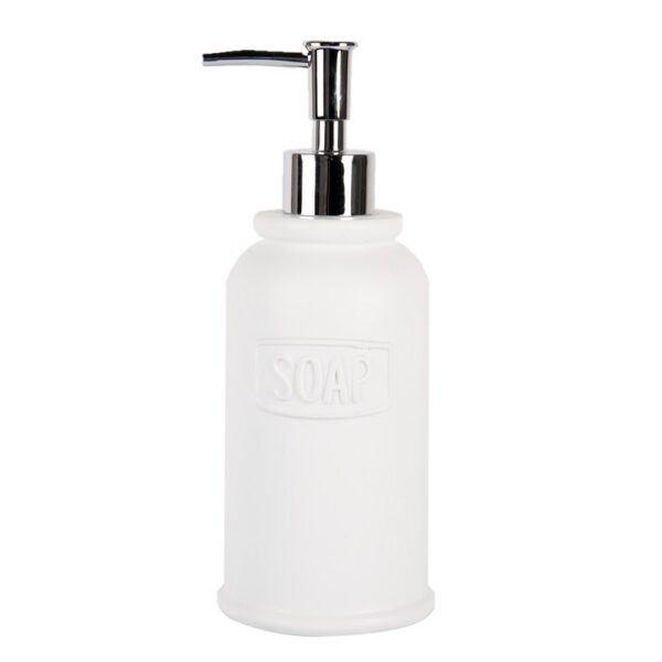Zeeppompje / Zeepdispenser 350 ml Wit Kunststof