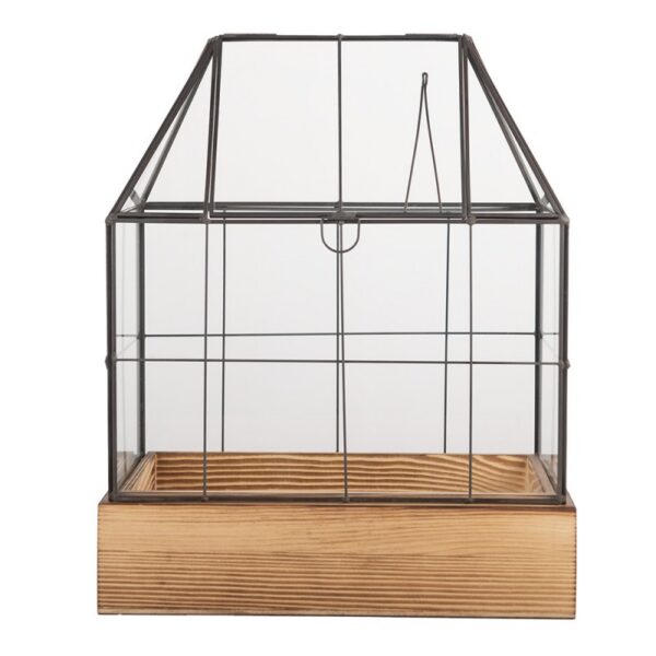 Decoratief Kweekkastje 26x17x32 cm Glas