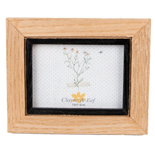 Fotolijst 7x10 cm Bruin Zwart MDF Fotokader