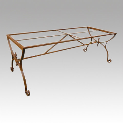 IJzeren Tafel Onderstel Met Dennenappels