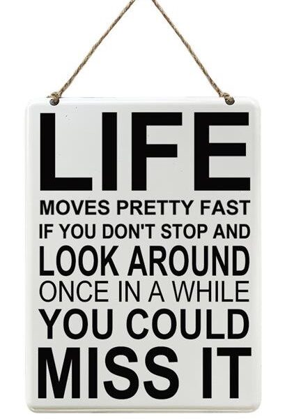 IJzeren Wanddecoratie: Life