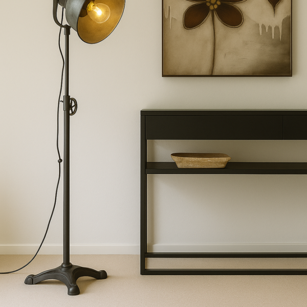 Industriële Staande Lamp