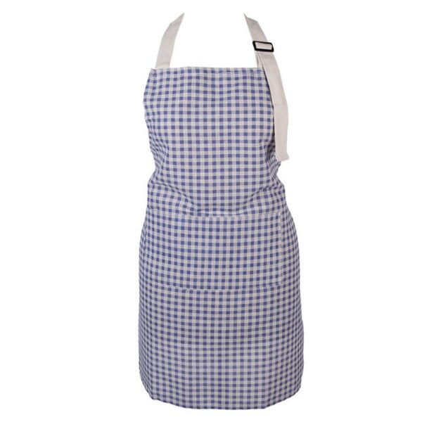 Keukenschort 69x68 cm Blauw Polyester