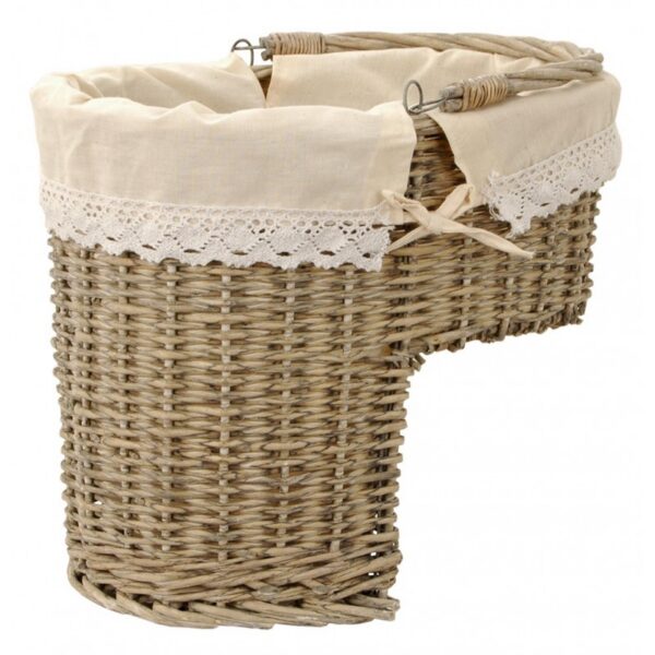 Opbergmand 40x26x34 cm Beige Rotan Mand