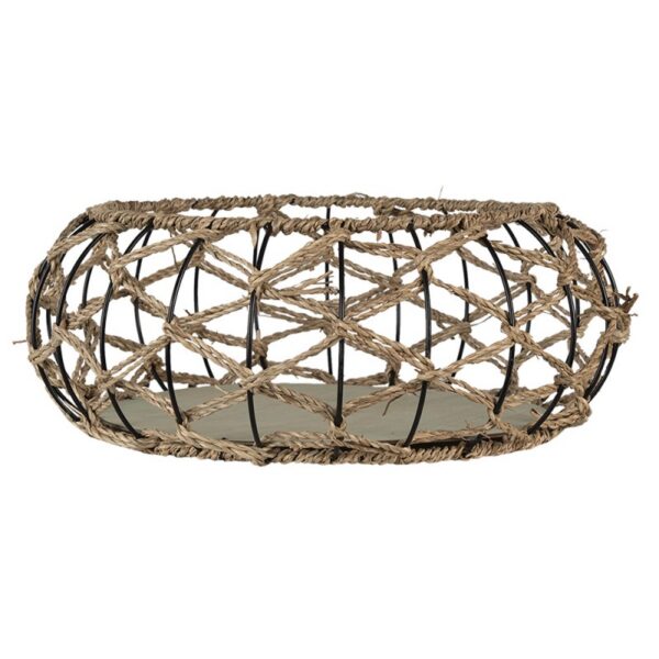 Opbergmand Ø 39x15 cm Bruin Rotan Mand