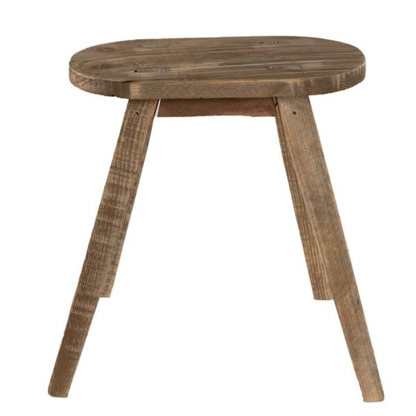 Plantentafeltje 30x16x32 cm Bruin Hout Plantenstandaard
