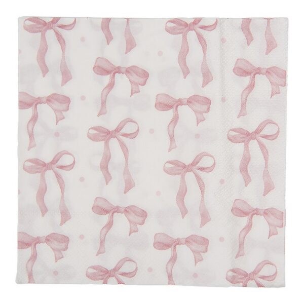 Servetten Papier Set van 20 33x33 cm Wit Papier