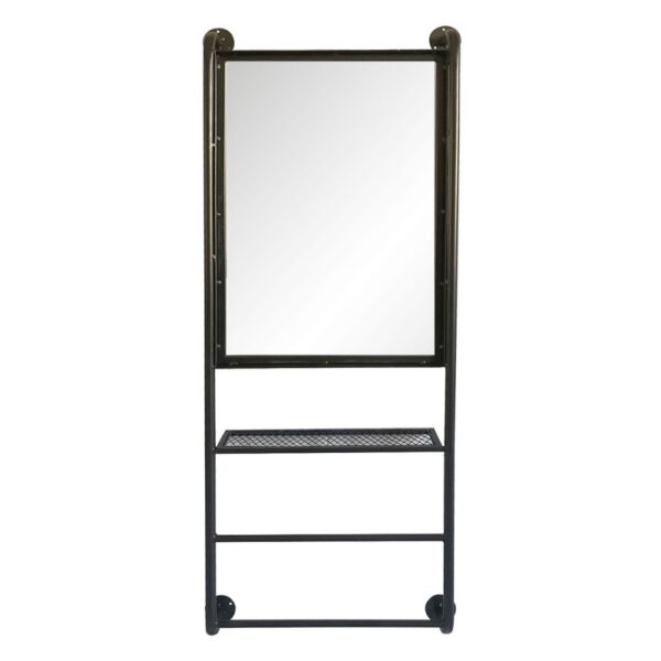 Spiegel 48x124 cm Zwart Hout Grote Spiegel