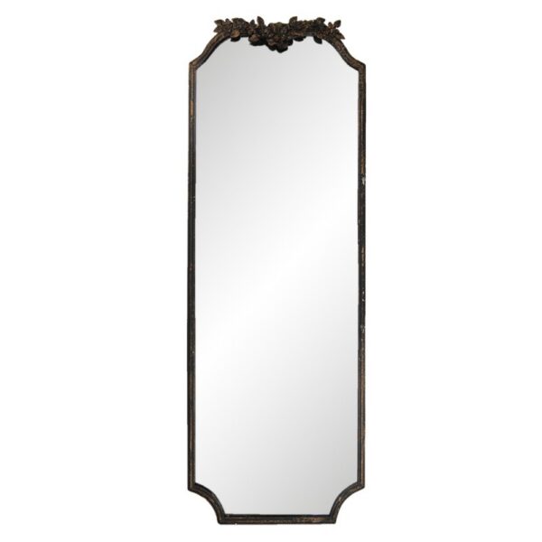 Spiegel 50x142 cm Beige IJzer Grote Spiegel