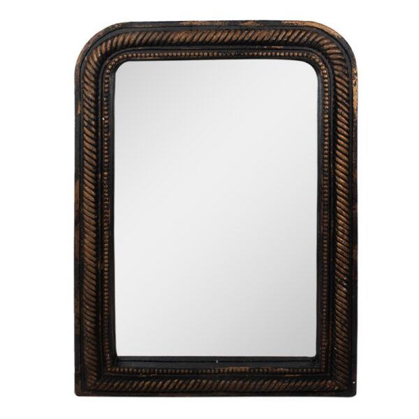 Spiegel 77x6x109 cm Goudkleurig Metaal Wandspiegel