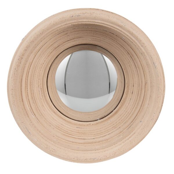 Spiegel Ø 24 cm Beige Kunststof Grote Spiegel