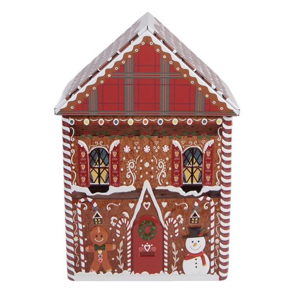 Bewaarblik 14x9x21 cm Bruin Metaal