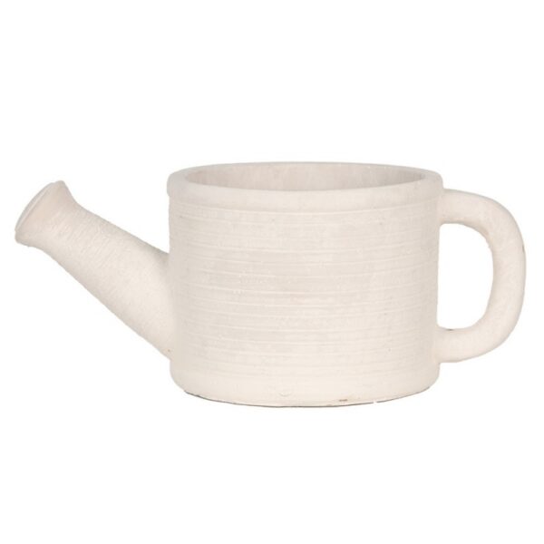 Bloempot Gieter 27x15x11 cm Grijs Steen Plantenpot