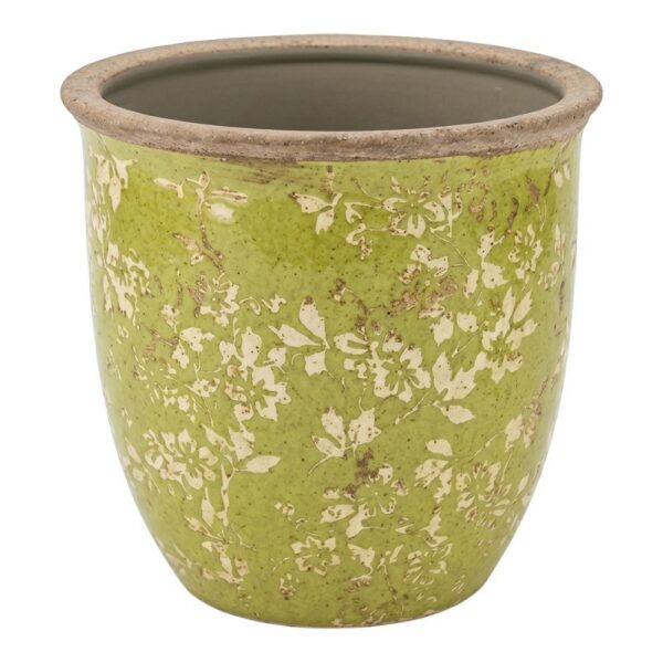Bloempot Groen Keramiek