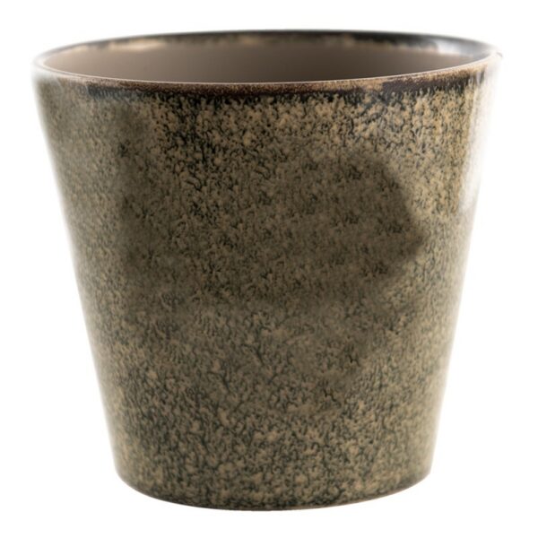 Bloempot Ø 17x16 cm Groen Keramiek Bloempot Binnen