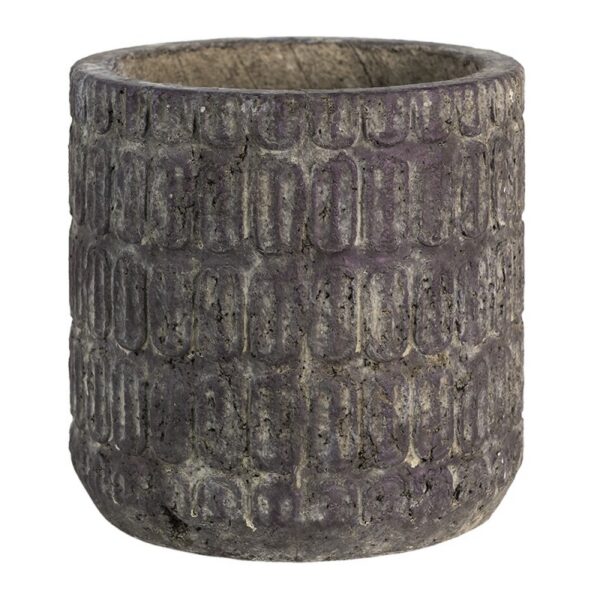 Bloempot Ø 20x20 cm Bruin Beton Bloempot Binnen