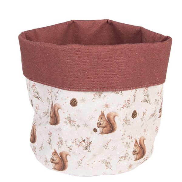 Broodmand Ø 15x16 cm Beige Katoen