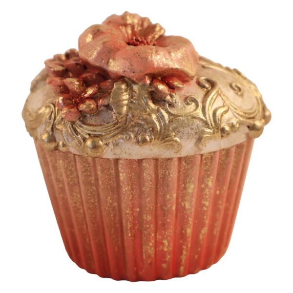 Decoratie Cupcake Roze Kunststof