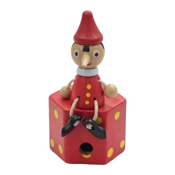Decoratie Pinokkio Rood Hout