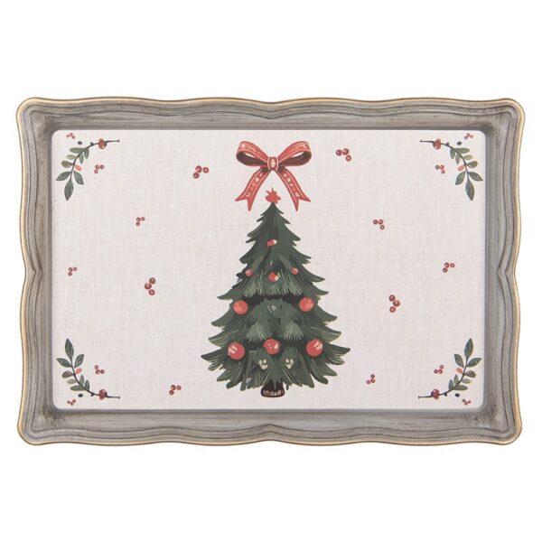 Dienblad 31x22x2 cm Beige Kunststof