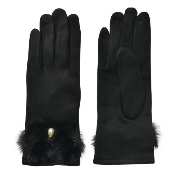 Handschoenen Winter 9x23 cm Zwart Polyester