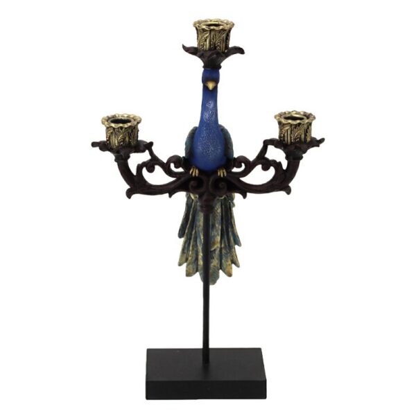 Kandelaar Blauw Kunststof