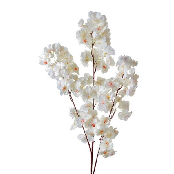Kunstbloem 106 cm Wit Kunststof