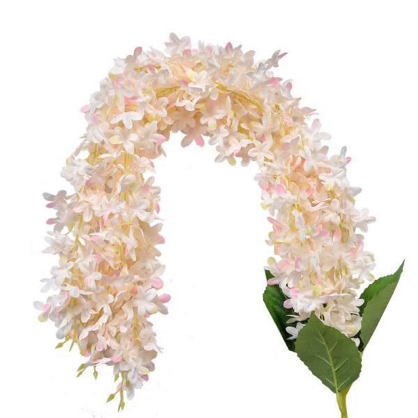 Kunstbloem 110 cm Wit Kunststof