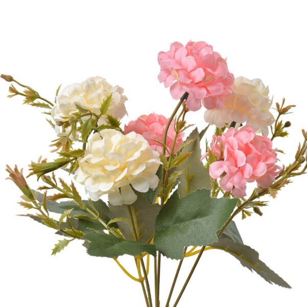 Kunstbloem 28 cm Roze Beige Kunststof