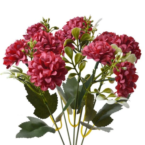 Kunstbloem 30 cm Rood Kunststof