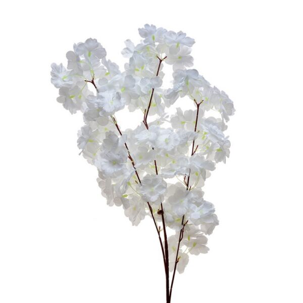 Kunstbloem 95 cm Wit Kunststof