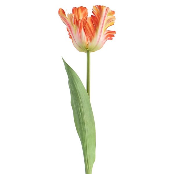 Kunstbloem Oranje Kunststof