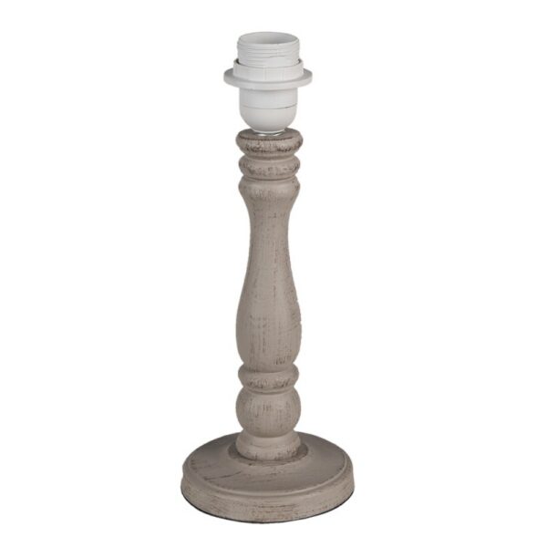 Lampenvoet Ø 12x31 cm Bruin Hout Lampvoet