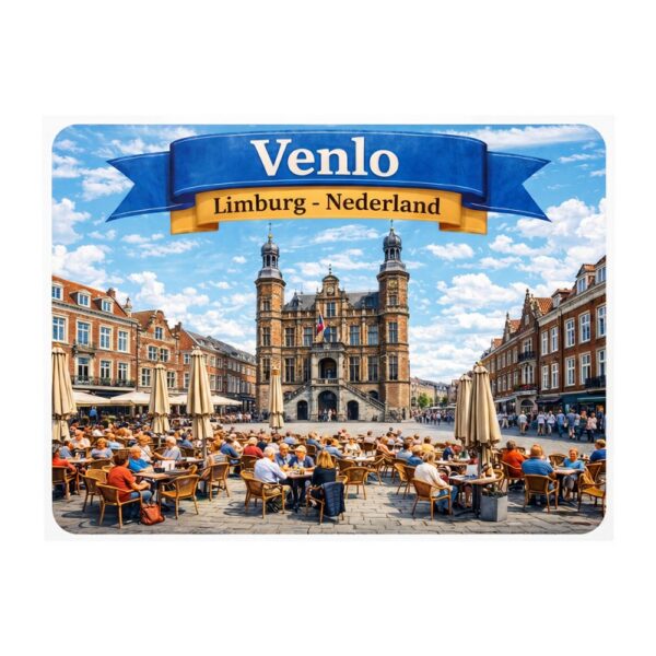 Magneet Blauw Metaal