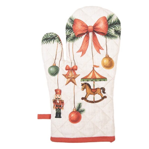 Ovenwant 18x30 cm Beige Katoen