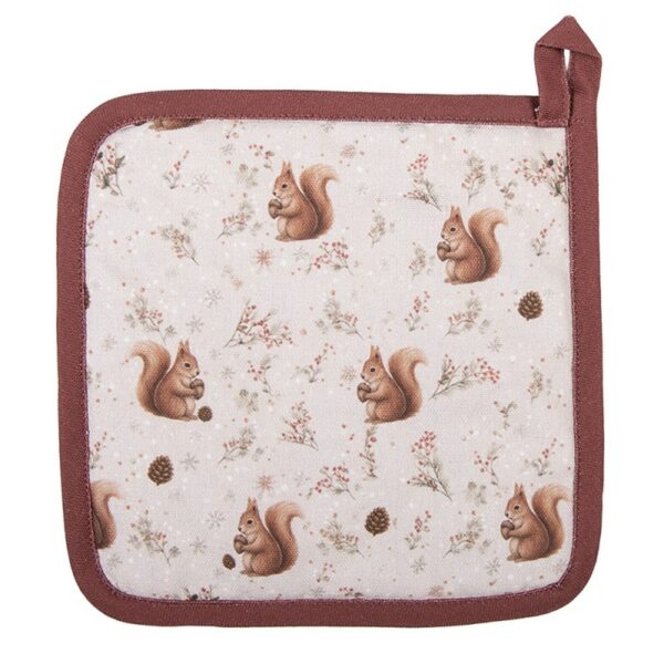 Pannenlap 20x20 cm Beige Katoen