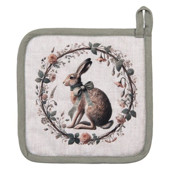 Pannenlap 20x20 cm Beige Katoen