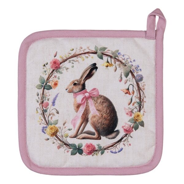 Pannenlap 20x20 cm Beige Katoen