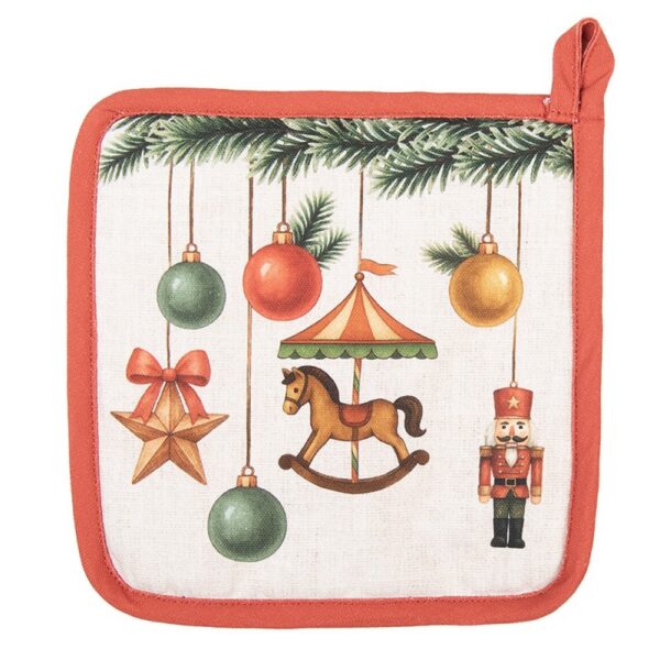 Pannenlap 20x20 cm Beige Katoen