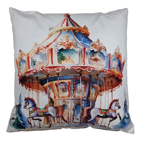 Sierkussen 43x43 cm Wit Polyester Kussenhoes met Kussenvulling