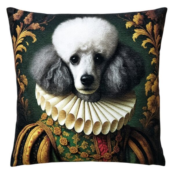 Sierkussen 45x45 cm Groen Polyester Hond